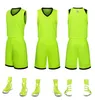 2019 New Blank Basketball maglie stampate logo Mens size S-XXL prezzo economico spedizione veloce buona qualità Apple Green AG002