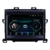 Auto Video Head Unit HD Touchscreen 9 inch Android GPS-navigatie voor 2009-2014 Toyota Alphard/Vellfire ANH20 met Bluetooth Aux