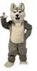2019 Factory direct sale Wolf mascot costumes halloween dog mascot character holiday Head fancy party costume adult size birthday