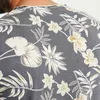 Simwood 2019 여름 티셔츠 남자 슬림 맞는 100 % 순수한 면화 컬 프린트 밑단 헴 새로운 패션 플로랄 브랜드 의류 플러스 사이즈 TD017087