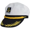 Kvinnors Mäns Unisex Vuxen 100% Bomull Sea Yacht Boat Ship Sailor Captain Costume Baseball Hat Cap Navy Marine Admiral