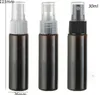 100 x 30ml New Fashion Amber Brown Travel Plastic Flacone da profumo 30cc Nebulizzatore Atomizzatore in plastica 1oz Mini contenitore per fragranze