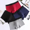 Männer Höschen Unterhose Mann Boxer Herren Unterwäsche Baumwolle Mann Große Kurze Atmungsaktive Feste Flexible Shorts Boxer Homme