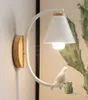 Nordic LED Lampa Ściana Ptak Światła Nowoczesna Sypialnia Lampa nocna Salon Korytarz Dekoracji Ścianie Światła Oprawy E27 AC Myy