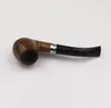 Hot-selling wood-like filter pipe filter cigarette holder bakelite pipe bend handle acrylic pipe