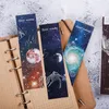 30 pcs/box Dream Space constellation paper bookmark stationery bookmarks book holder message card school supplies papelaria new arrival
