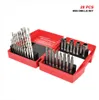 2022 Hot Wholesales!!!TOOLMAN 28pcs Multi Hss purpose Drill Bit Set for Wood Masonry Plating Manonry