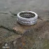 2021 ultimo anello da donna con diamanti in cristallo pieno anelli in argento sterling 925 donna sposata da gioielli firmati di lusso contiene fascia alta 8714831