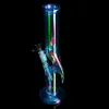 colorful glass bongs water pipes Hookahs glasses bubbler Water bong downstem perc heady rigs with 14mm bowl