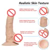 7.28inch Ventosa Dildo com bolas flexível Flesh extra grande Big Artificial Penis Anal clitóris feminino Masturbator Sex Toys