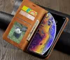 Originele Forwenw magnetische lederen portemonnee kisten bumper met kaartsleuf flip magneet cover voor iPhone14 13 11 XS S10 S10Plus Huawei P20 P30
