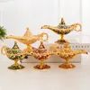 Fairy Tale Magic Lampa Vintage Censer Creative Metal Aroma Burner Multi Color Color Burners 35 * 12 * 18.5cm EO3385