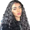 Brazilian Human Hair Water Wave Wig 150% Density U Part Wigs For Women Natural Color