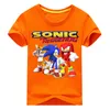 Los niños de dibujos animados 3d Sonic Game Print Camisetas Disfraz Chicos T Shirt Girls Summer T-shirt Ropa Niños Tee Tops Ropa J190427