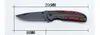 Nowy Browning Da43 Składany Nóż 3Cr13 Blade Rosewood Uchwyt Tytan Taktyczne Knife Kieszonkowe Narzędzia Campingowe Szybki Otwarty Nóż Polowanie Survival KNI