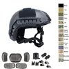 MH Fast Tactical Helmet Outdoor Airsoft Shooting Head Protection Adjustable Head Locking Strap Suspension System NO01-009254h