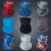 New Silk Ice Sunscreen Máscara Verão Unissex Ciclismo Máscaras Proof Outdoor Sports poeira à prova de vento Bandanas lenço principal Suor Toalha K937-1