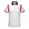 2019 Italia moda Polo classica magliette Designer di lusso T-shirt da uomo manica corta ricamo Lettera polo da uomo polo con colletto rovesciato