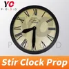 YOPOOD Clock Prop Escape Room in Real Life Stir clock in correct time to unlock takagism game prop set certain time previously