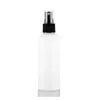 100ml empty White spray plastic bottle small travel spray bottles with pump , refillable perfume spray bottles lots