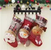 Kerstkousen Santa Sokken Geschenken Kinderen Snoepzakken Kerstdecoratie Home Kerstboom Decoraties