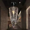 Plafondverlichting Mini Crystal Kroonluchters Matend Gang Lamp voor Corridor Lustres Light