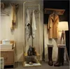 Clothes rack Bedroom Furniture Hotel Hanging cloth racks in residential quarters High-grade hanger landing