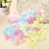 3 cm star muurstickers stereo plastic fluorescerende paster gloeien in de donkere stickers voor babykamer