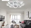 Flores criativas Luzes de teto LED Lâmpadas de teto para sala de estar para sala de estar Lampara Techo Luminárias Myy2138679