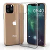 Mobiltelefonfodral för iPhone 14 Pro Max 13 mini 12 11 XS XR X 8 7 Plus SE 0,3 mm mjuk silikon TPU -gummi transparent stötsäker klar gelkristall ultrat smal tunn täcke B2