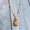 S609 Fashion Jewelry Shell Pendant Necklace Sea Wind Natural Shells Necklaces