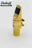 New Dukoff Metal Gold Lacquer Mouthpiece for Alto Tenor Soprano Saxophone High Quality Sax Nozzle Size 5 6 7 8 9Instruments Access2892667