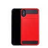 Hybrid Slide Card Slot Case voor iPhone XR 11 PRO MAX XS MAX X 8 PLUS 7 6 6S 5S SE 5