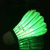 Donkere nacht spelen badminton duurzame UV -verlichting lichtgewicht binnen/buiten shuttlecock sportbenodigdheden gloed