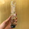 Hollow Glass Dildo ADD Ice Water Pyrex Anal Plug Butt Plug Fake Penis Anus Massage Wand Adult Sex Toys For Par Gay Women9043664