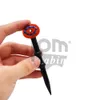 Yeni Cam Dabber Aracı 4.45 inç Kalem Dabber Araçları Yağı Balmumu DAB Aracı Kuvars Bong Carb Cap Pyrex Burner Cam Sigara İçme Su Borusu Için