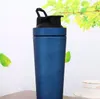 Tumblers Stainless Steel Tumblers Double Wall Cups Vacuum Insulated Mugs Fitness Mixer Blender Cup Protein Powder Shaker Bottle GGA2623