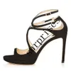 Sandali firmati So Kate Stylesheels 10CM 12CM LANCE nero rosa bianco Argento Punta in pelle taglia 35-42