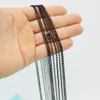 20 pcs - 18/24/30 Inch Rolo Chain Necklace, Closed Circle Link Necklace Chain - Silver/Rose Gold/Bronze/Copper/Gun Metal/Black