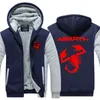 2019 Winter Hoody Fiat Abarth Car 로고 남성 여성 두껍게 가을 후드의 옷 땀 셔츠 지퍼 재킷 Fleece Hoodie Streetwear337d