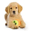 Tennis Dog Balls dog اللعب تشغيل جلب رمي لعب الحيوانات الأليفة جرو لعب للكلب التدريب الحيوانات الأليفة الإمدادات 1 قطعة