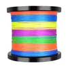 whole 4 strand braided colorful fishing wire 500M 1000M 4 weaves super strong PE fishing line saltwater sea56065866385324