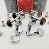 Ny Chrome Inline Grover Guitar String Tuning Pegs Tuners Machine Head Professional Durable Chrome Head for LP Guitar 3R + 3L