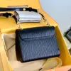 سلسلة حقيبة crossbody حقيبة يد المرأة محافظ الأزياء جودة عالية جلد طبيعي رسول حقيبة قفل محفظة عادي الأكثر مبيعا