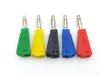 100 stks 5 kleuren bananenplug voor testprobes 4mm bindende post jack solderen