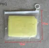 50 Stück kleine Tasche mit Reißverschluss, durchsichtige Aufbewahrungstasche für kosmetische Unterwäsche, transparente Kunststoffverpackung, Aufbewahrungstasche, 16 x 13 cm, 1241i