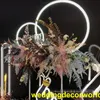 Nowy styl ze światłem do sceny ślubnej dekoracyjne tło Decor0960