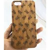 Cover personalizzata per cellulare in legno Custodie creative in ciliegio intagliate per Iphone 7 8 plus X XR xs max 11 PRO SE 2