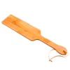 Grand bois de bambou naturel fessée paddle clap slap rabat pat battre fouet cils flog cul sex toy pour hommes adultes femmes couple SM jeu C1811967584