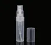 2ml 3ml 4ml 5ml Portable Plastic Perfume Spray Bottles Empty Perfume Sample Vials With Mist Pump Perfume Atomizer For Travel